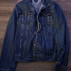 J. Crew Factory Dark Blue Jean Jacket